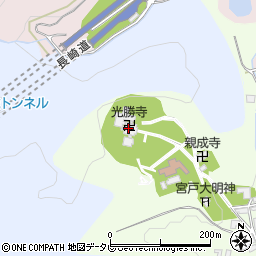 光勝寺周辺の地図