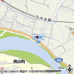 大分県日田市日高1451-1周辺の地図