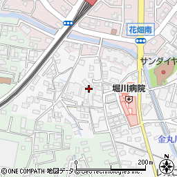 福岡県久留米市西町540周辺の地図