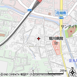 福岡県久留米市西町540周辺の地図