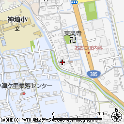 佐賀県神埼市神埼町本堀2652-3周辺の地図