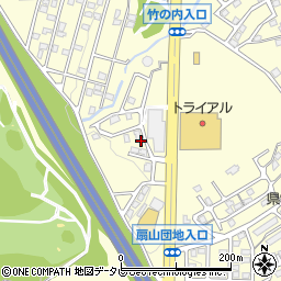 竹の内第3幼児公園周辺の地図