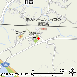大分県日田市日高2313-1周辺の地図