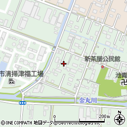 福岡県久留米市津福本町2238-8周辺の地図