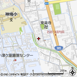 佐賀県神埼市神埼町本堀2652周辺の地図