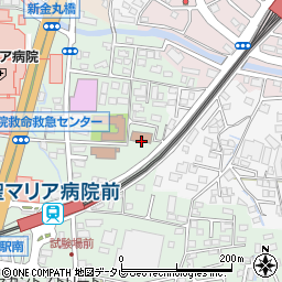 福岡県久留米市津福本町281-1周辺の地図