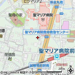 福岡県久留米市津福本町430周辺の地図