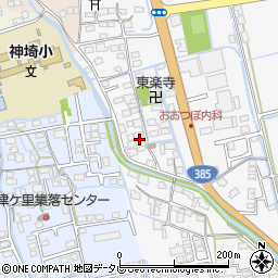 佐賀県神埼市神埼町本堀2653周辺の地図
