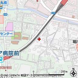 福岡県久留米市西町583周辺の地図