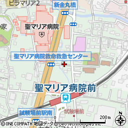 福岡県久留米市津福本町271周辺の地図