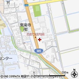 佐賀県神埼市神埼町本堀2504-1周辺の地図