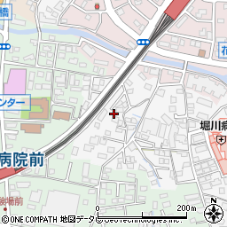 福岡県久留米市西町553周辺の地図