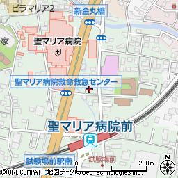 福岡県久留米市津福本町271-9周辺の地図