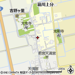 佐賀県神埼郡吉野ヶ里町箱川上分2354周辺の地図