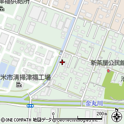 福岡県久留米市津福本町2239周辺の地図
