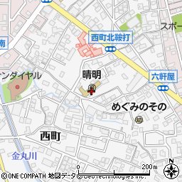 福岡県久留米市西町904-2周辺の地図