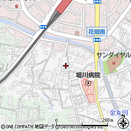 福岡県久留米市西町527周辺の地図