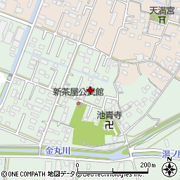 福岡県久留米市津福本町2196周辺の地図
