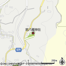 若八幡神社周辺の地図