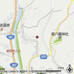 大分県玖珠郡玖珠町森3301周辺の地図