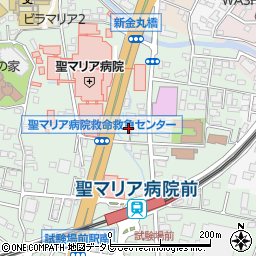 福岡県久留米市津福本町271-22周辺の地図