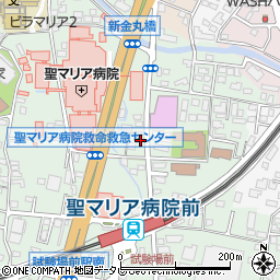 福岡県久留米市津福本町271-40周辺の地図