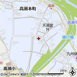 大分県日田市高瀬本町677周辺の地図