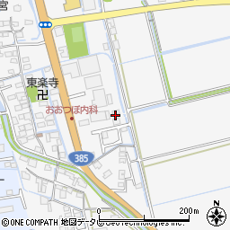 佐賀県神埼市神埼町本堀2503周辺の地図