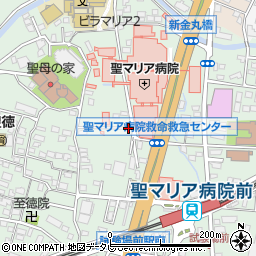 福岡県久留米市津福本町420-3周辺の地図