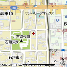 第一交通株式会社　本社事務所周辺の地図