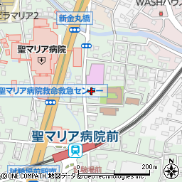 福岡県久留米市津福本町272周辺の地図