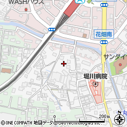 福岡県久留米市西町523周辺の地図