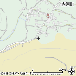 大分県日田市内河野171周辺の地図