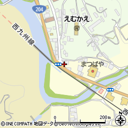 長崎県佐世保市江迎町三浦76-3周辺の地図