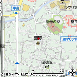 福岡県久留米市津福本町938周辺の地図