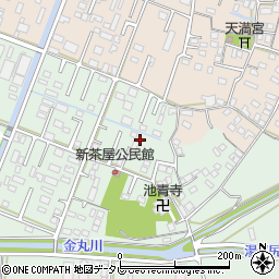 福岡県久留米市津福本町2196-6周辺の地図