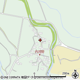 大分県日田市内河野1118周辺の地図