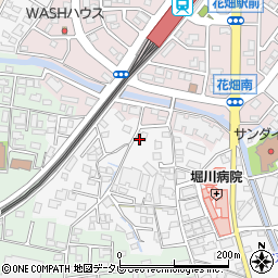 福岡県久留米市西町541周辺の地図