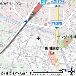 福岡県久留米市西町522周辺の地図