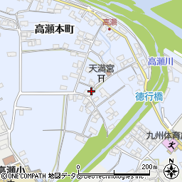 大分県日田市高瀬本町682-1周辺の地図