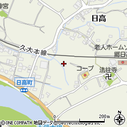 〒877-0035 大分県日田市日高町の地図
