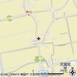 佐賀県小城市東分2934周辺の地図
