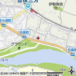 大分県日田市日高1373周辺の地図