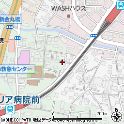 福岡県久留米市西町586周辺の地図