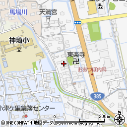 佐賀県神埼市神埼町本堀2668周辺の地図