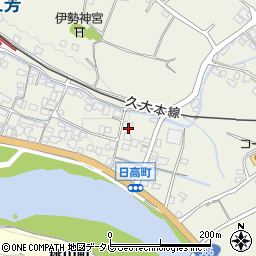 大分県日田市日高1437-1周辺の地図
