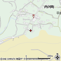 大分県日田市内河野169周辺の地図