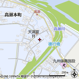 大分県日田市高瀬本町701周辺の地図