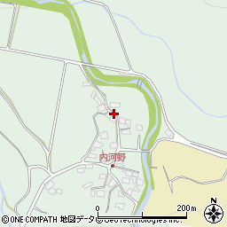 大分県日田市内河野1142周辺の地図