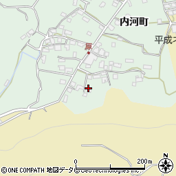 大分県日田市内河野167-6周辺の地図